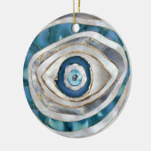 Kaamogen Minerale texturen en goud Keramisch Ornament (Links)