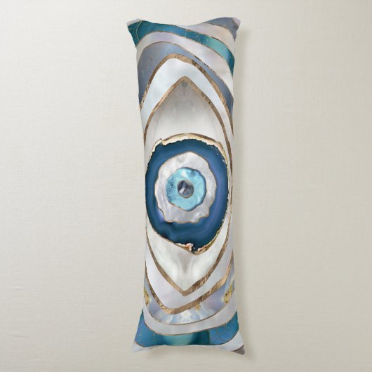 Kaamogen Minerale texturen en goud Lichaamskussen (Voorkant Verticaal)