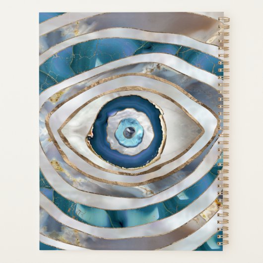 Kaamogen Minerale texturen en goud Planner (Achterkant)