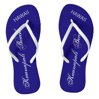Kaanapali Beach, HAWAII rood en wit Teenslippers