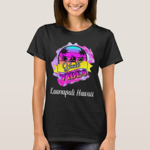 Kaanapali Beach Summer Vibes Hawaii Vacation Vinta T-shirt