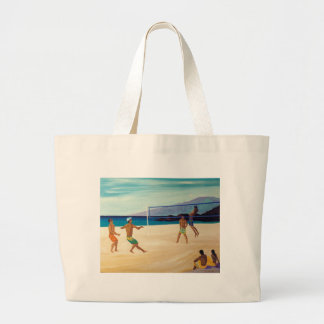 Kaanapali Beach Volleyball Grote Tote Bag