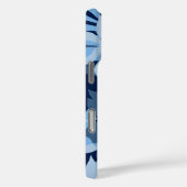 Kaanapali Camo Hawaiian Hibiscus Blue Case-Mate iPhone Case (Achterkant / Rechts)