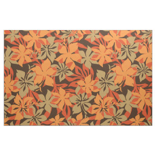 Kaanapali Camo Hawaiian Hibiscus Floral Stof