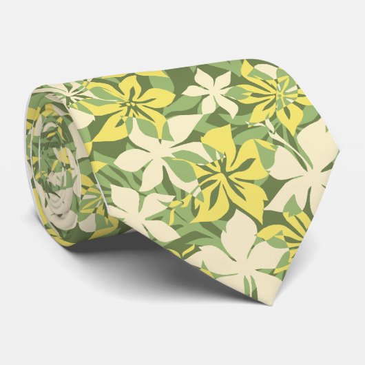 Kaanapali Camo Hawaiian Neckties Stropdas (Opgerold)