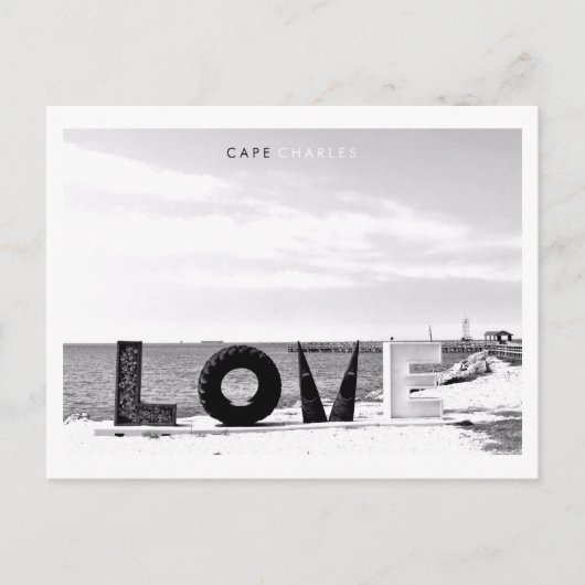 Kaap Charles - Liefde. Briefkaart (Voorkant)