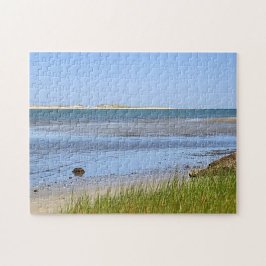 Kaap Cod Bay oceaanstrand Legpuzzel (Horizontaal)