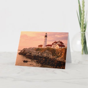 Kaap Elizabeth   Portland Hoofd Lichte   Maine Kaart