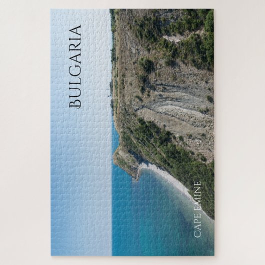 Kaap Emine. Bulgarije Legpuzzel (Verticaal)