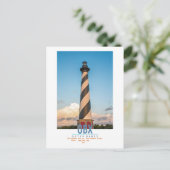 Kaap Hatteras Light. Briefkaart (Staand voorkant)