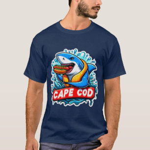 KAAP KABELJAUW GROOT WIT ETEN HOT DOG 3 T-SHIRT