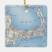 Kaap Kabelkaart Keramisch Ornament (Voorkant)