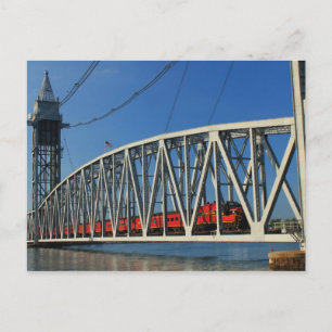 Kaap Kabelkanaalspoorbrug Briefkaart