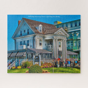 Kaap May New Jersey.Kerstgroeten Legpuzzel