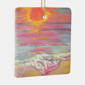 Kaap San Blas Sunset Beach Keramisch Ornament (Rechts)