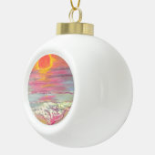 Kaap San Blas Sunset Beach Keramische Bal Ornament (Rechts)