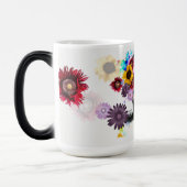 Kaap van Floral Magische Mok (Links)