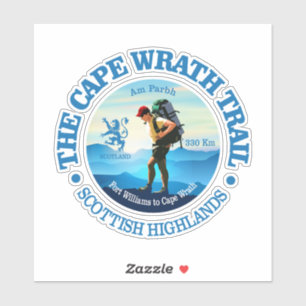 Kaap Wrath Trail (C) Sticker