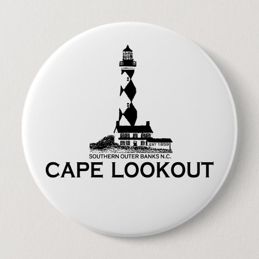 Kaap zoeken. ronde button 4,0 cm (Voorkant)