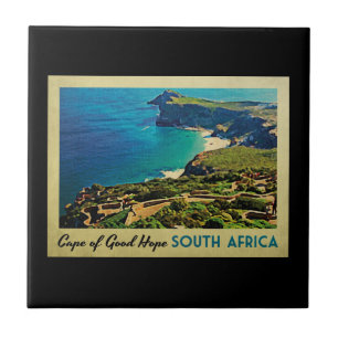 Kaapje van Goede Hoop Zuid-Afrika Tegeltje