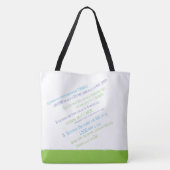 Kaapkoraalboomkorren Tote Bag (Achterkant)