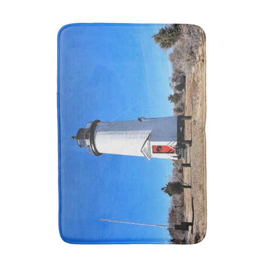 Kaapse vuurtoren, Massachusetts Chappaquiddick Badmat (Voorkant Verticaal)