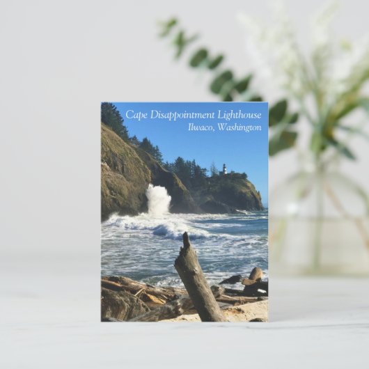 Kaapse vuurtoren, Washington Briefkaart (Staand voorkant)