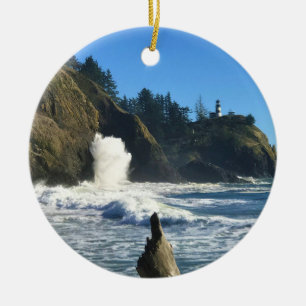 Kaapse vuurtoren, Washington Keramisch Ornament