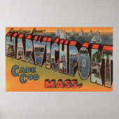Kaapskabeljauw, Massachusetts (Harwichport) Poster (Voorkant)