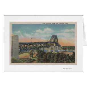 Kaapskabeljauw, MassachusettsView of Bourne Bridge