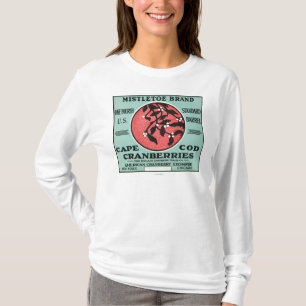 Kaapskabeljauw Mistletoe Brand Cranberry Label T-shirt