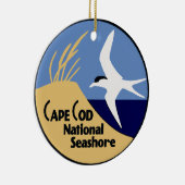 Kaapskabeljauw Nationale Seashore Keramisch Ornament (Rechts)