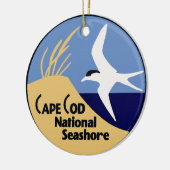 Kaapskabeljauw Nationale Seashore Keramisch Ornament (Links)