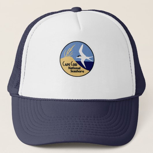 Kaapskabeljauw Nationale Seashore Trucker Pet (Voorkant)
