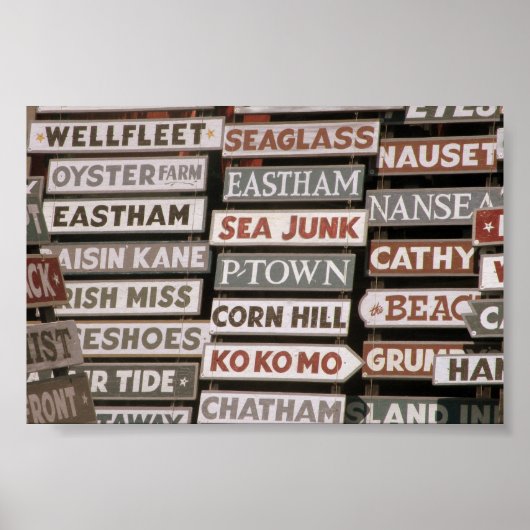 Kaapskabelplaatsen Poster (Voorkant)