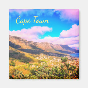 Kaapstad 12 Apostels Strand Oceaan Berg Magneet