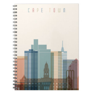 Kaapstad, Afrika City Skyline Notitieboek