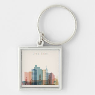 Kaapstad, Afrika   City Skyline Sleutelhanger