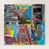 Kaapstad Bo-Kaap CBD, Zuid-Afrika Legpuzzel (Horizontaal)