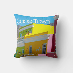 Kaapstad Bo-Kaap Cityscape Zuid-Afrika Kussen