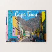 Kaapstad Bo-Kaap Cityscape Zuid-Afrika Legpuzzel (Horizontaal)
