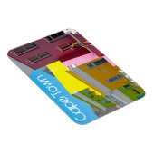 Kaapstad Bo-Kaap Cityscape Zuid-Afrika Magneet (Rechterzijde)