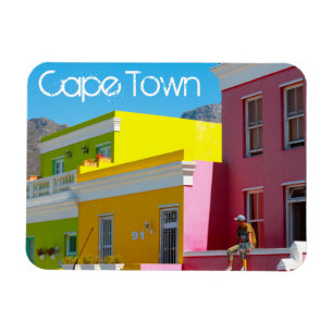 Kaapstad Bo-Kaap Cityscape Zuid-Afrika Magneet