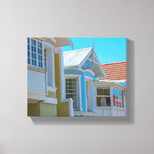 Kaapstad Cityscape Architecture Zuid-Afrika Canvas Afdruk
