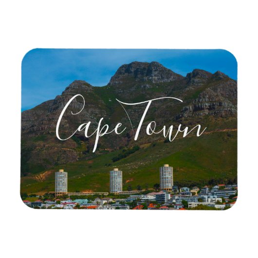 Kaapstad Cityscape Architecture Zuid-Afrika Magneet (Horizontaal)
