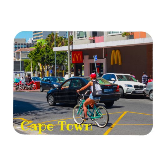 Kaapstad Cityscape Architecture Zuid-Afrika Magneet (Horizontaal)