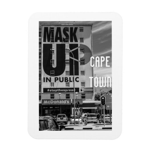 Kaapstad Cityscape Architecture Zuid-Afrika Magneet (Verticaal)