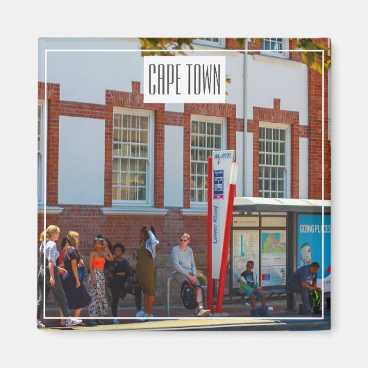 Kaapstad Cityscape Architecture Zuid-Afrika Magneet (Voorkant)
