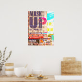 Kaapstad Cityscape Architecture Zuid-Afrika Poster (Keuken)