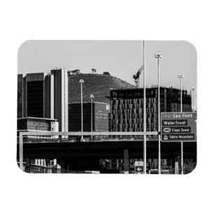 Kaapstad Cityscape City Uitzicht ZA Zuid-Afrika Magneet